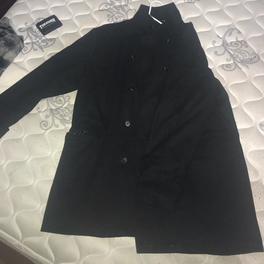 Long BLACK overcoat